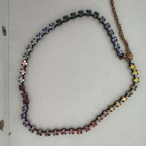 Loren Hope Multicolor Crystal Necklace